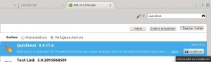 quicktext für Thunderbird